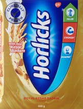 Horlicks Health & Nutrition drink - 400 g Refill pack (Kesar Badam)