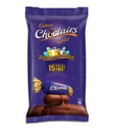 Cadbury Choclairs Gold Birthday Pack (110 Candies), 605 gm