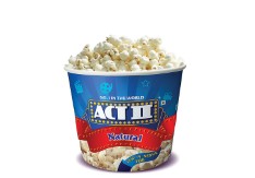 Act II Microwave Popcorn Tub, Natural, 130g (Amazon Pantry)