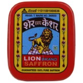 Lion 100% Pure Saffron Kashmir Kesar - 1 Gm