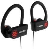 Tagg Inferno, Wireless Bluetooth Earphone with Mic + Carry Case (Black)
