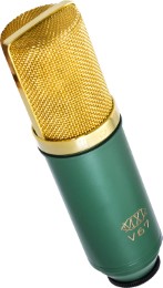 MXL Mics V67G Large Capsule Condenser Microphone, Gold/Green