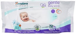 Himalaya Gentle Baby Wipes (72 Count, Pack of 3)