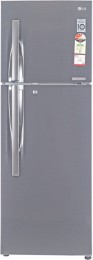LG 255 L 3 Star Frost-Free Double-Door Refrigerator (GL-Q282RPZY, Shiny Steel)