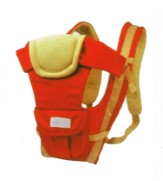 CureNext 4 in 1 Baby Carrier  (Red, Front Carry facing in)