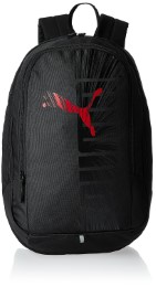 Puma Black and Puma Red Casual Backpack (7290801)