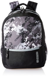 American Tourister 27 Ltrs Black Casual Backpack