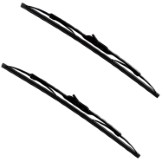 Autofy Metal Frame Wiper Blades Size 19' Inch (Driver Side, Right) / 16' Inch (Left) Set of 2)