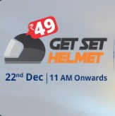 Droom Flash Sale – Helmet at Rs. 49  worth Rs 750