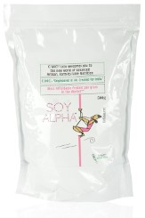 OMG LABS 100% Organic Non-GMO SOY ALPHA - 90% Protein (Unsweetened Plant Protein Supplement) 500 gm