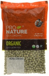Pro Nature 100% Organic Green Peas, 500g