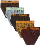 RUPA Frontline Men's Cotton Brief (Pack of 5) (Colors May Vary)