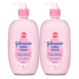 Johnson's Baby Lotion (Pack of 2, 500ml)