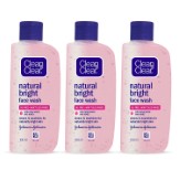 Clean & Clear Natural Bright Facewash, 100ml (Buy 2 Get 1 Free)