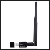 Leoxsys WiFi 300Mbps High Gain Wireless USB Adapter LAN card with external antenna(LEO-HG300N)