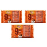 Cadbury Bournvita Crunchy Cookies, Tiffin Pack 250 gm (Pack of 3)