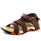 Lotto Men's Brown Beige Sandals and Floaters