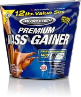 Muscletech Premium Mass Gainers  (5.44 kg, Chocolate)