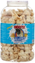 Choostix Multigrain Biskies with Real Milk Solids + calcium & vitamin D, 1 kg (Jar)