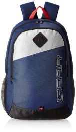 Gear Polyester 20 Ltrs Blue Casual Backpack (MDBKPECO50504)