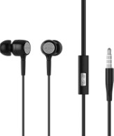 Philips IN-SHE1515BK/94 Headset with Mic  (Black, In the Ear)