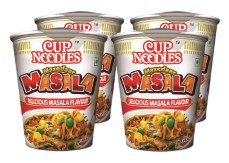 Nissin Cup Noodles Mazedaar Masala, 70g (Pack of 4)