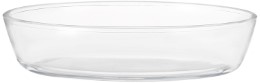 Borosil Oval Baking Dish, 1.6 Litres Transparent