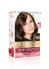 L'Oreal Paris Excellence Creme, Natural Dark Brown 04 72ml+100gm