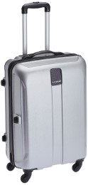 Safari Thorium Polycarbonate 66 cms Silver Hardsided Suitcase (Thorium-Stubble-Silver-65-4WH)