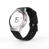 TCL Movetime Smartwatch (Silver Case, Black Strap)