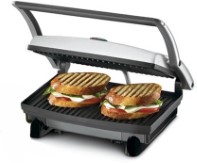 Nova 2 Slice Sandwich Maker Grill  Black & Steel
