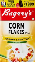 Bagrry's Corn Flakes Plus, 250g Box