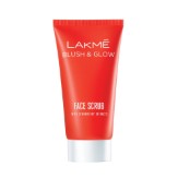 Lakme Blush & Glow Strawberry Face Scrub, 50g