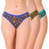 Masha Women Printed Multicolor Bikini Panties