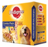 Pedigree Chicken & Vegetables Dry Dog Food for Adult Dogs  480g COMBO