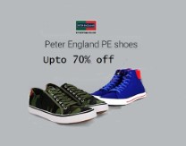 Peter England PE footweas upto 70% off from Rs 530