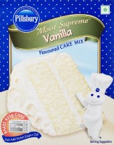 Pillsbury Vanilla Oven Cake Mix, 225g