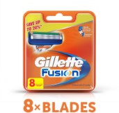 Gillette Fusion Cartridges  (Pack of 8)