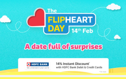 Flipkart The FlipHeart Day Sale  [Live at 12 am  14th Feb 2018]