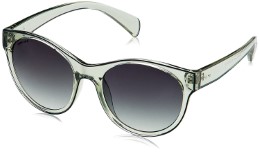Fastrack UV Protected Round Men's Sunglasses - (P344BK1F|Grey Color)