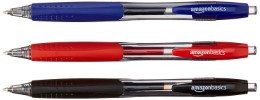 AmazonBasics Retractable Gel Pens - 50 Pack (Assorted Colors)