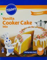 Pillsbury Eggless Cooker Cake Mix, Vanilla 159g