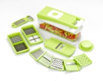 Ganesh 14 in one Quick Dicer Chopper  (Green)