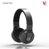 Sound One V8 Bluetooth Wireless Headphones With Mic (Black)