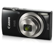 Canon IXUS 185 20MP Digital Camera with 8x Optical Zoom (Black) + 16GB Memory Card + Camera Case