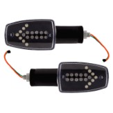 Autofy LED Side Indicator / Turning Light Set for Hero Splendor Plus (Set of 2)