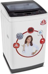 Intex 6.5 kg Fully Automatic Top Load Washing Machine Black  (WMFT65WH)