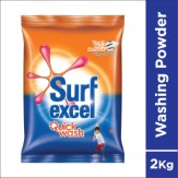 Surf Excel Quick Wash Detergent Powder, 2 kg