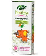 Dabur Baby Massage Oil with Olive and Almond - 200 ml 