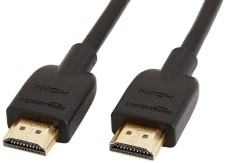 AmazonBasics High-Speed HDMI CL3 Cable - 6 Feet (Latest Standard)